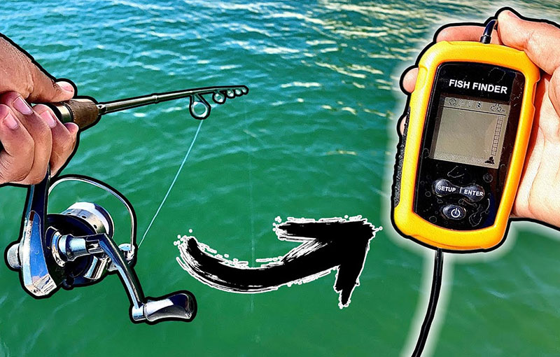 Using FISH FINDER to locate GIANT BLUEGILL!!!
